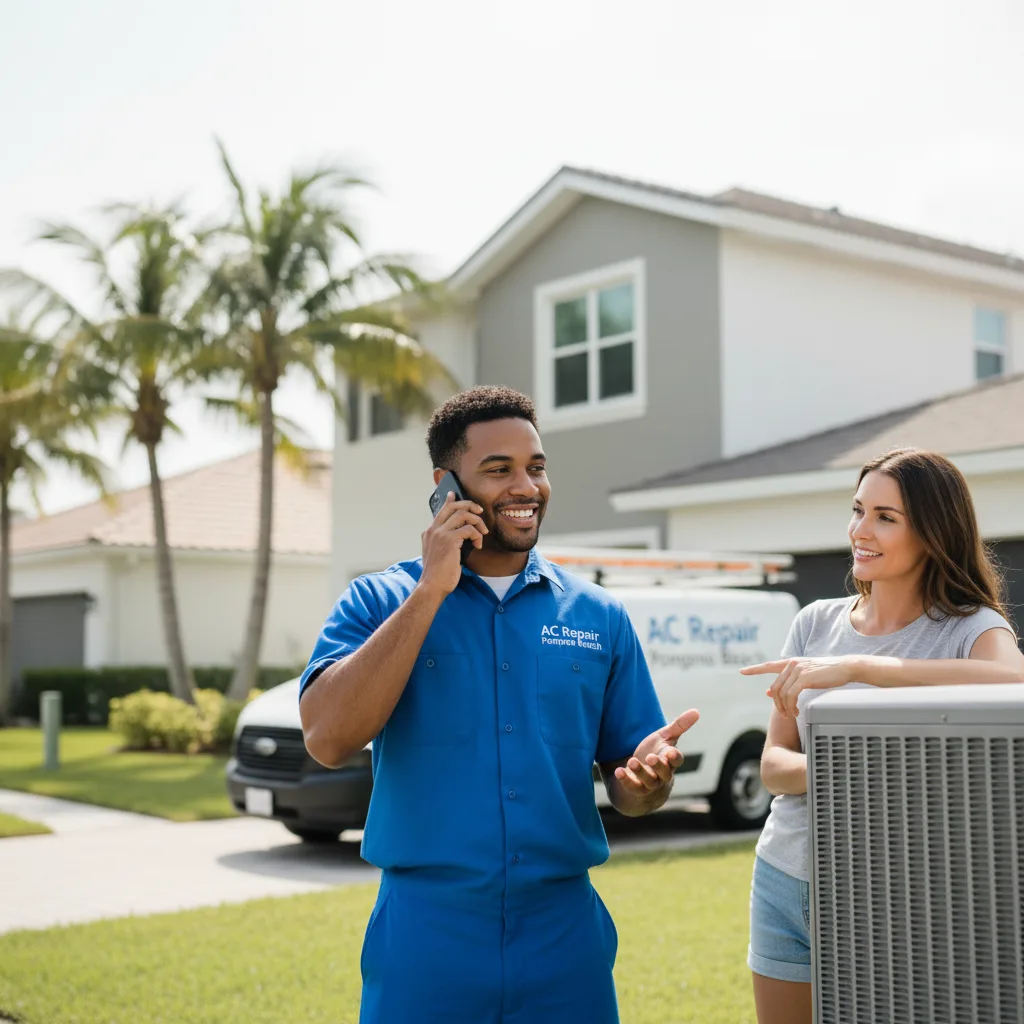AC Repair Pompano Beach customer support in Perkinsville